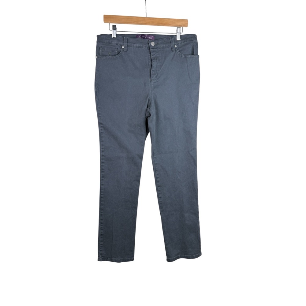 Gloria‎ Vanderbilt Amanda Pants size 12 Petite Gray